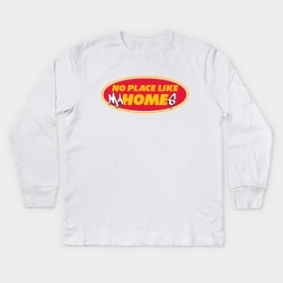 No place like MaHomes - Gold Kids Long Sleeve T-Shirt